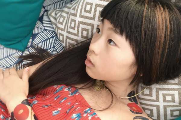Самая юная татуировщица в мире — 10-летняя Ноко из Японии