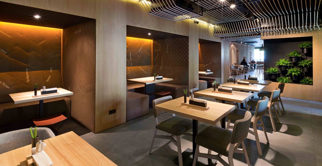 Заведение с прекрасной едой и великолепным обслуживанием 