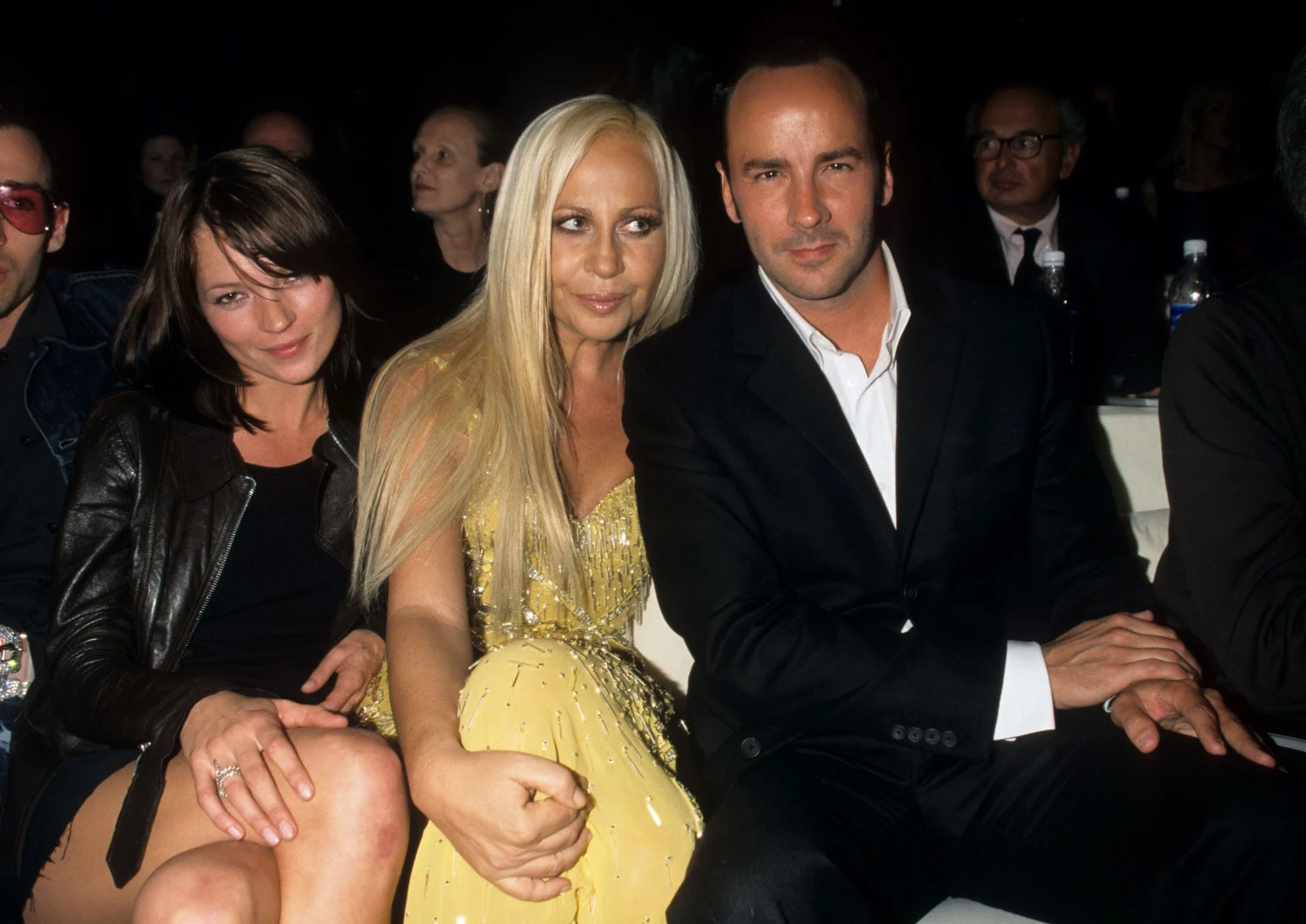 Кейт Мосс, Донателла Версаче та Том Форд на VH1 Fashion Awards, 199916