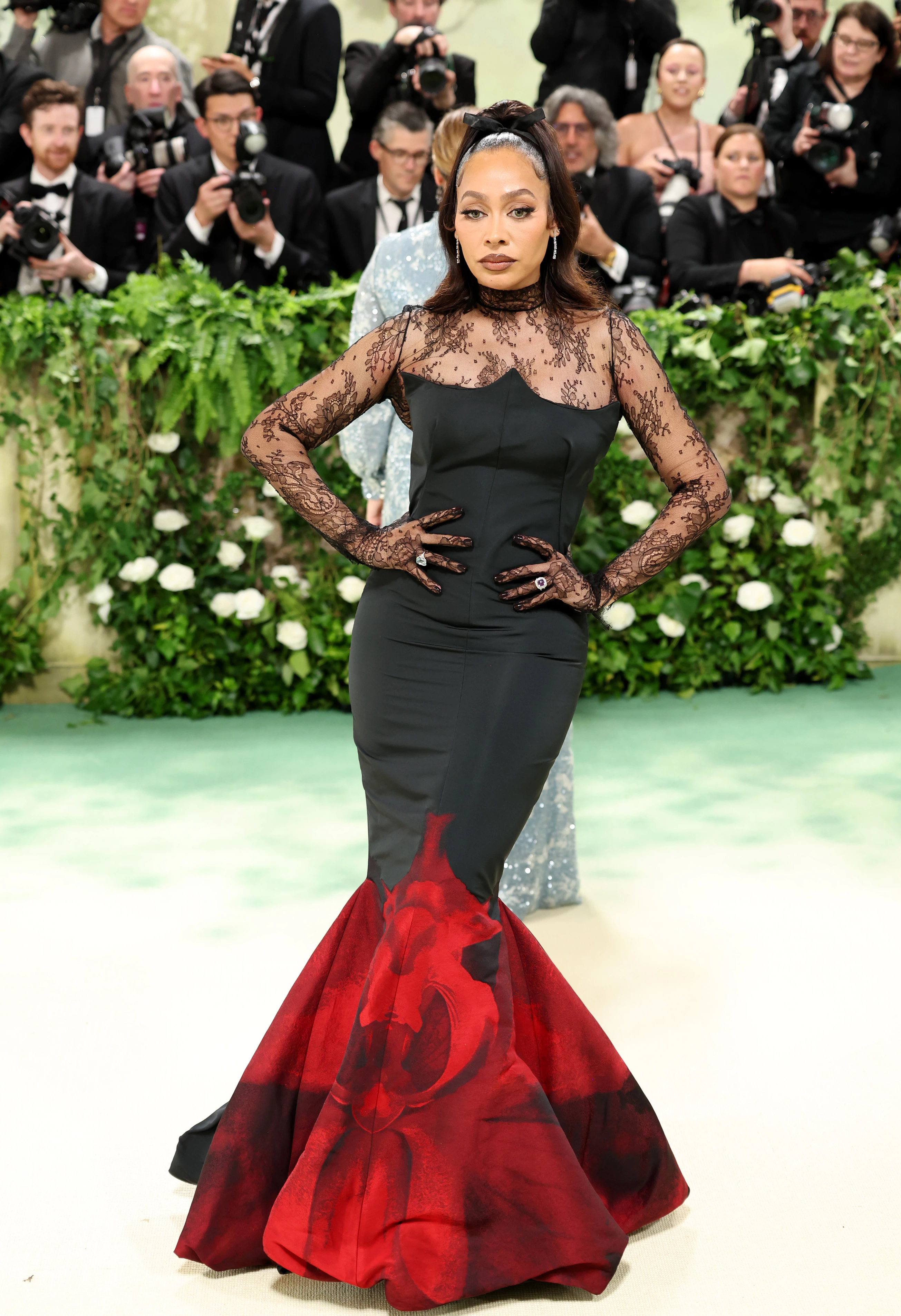 La La Anthony у Alexander McQueen6