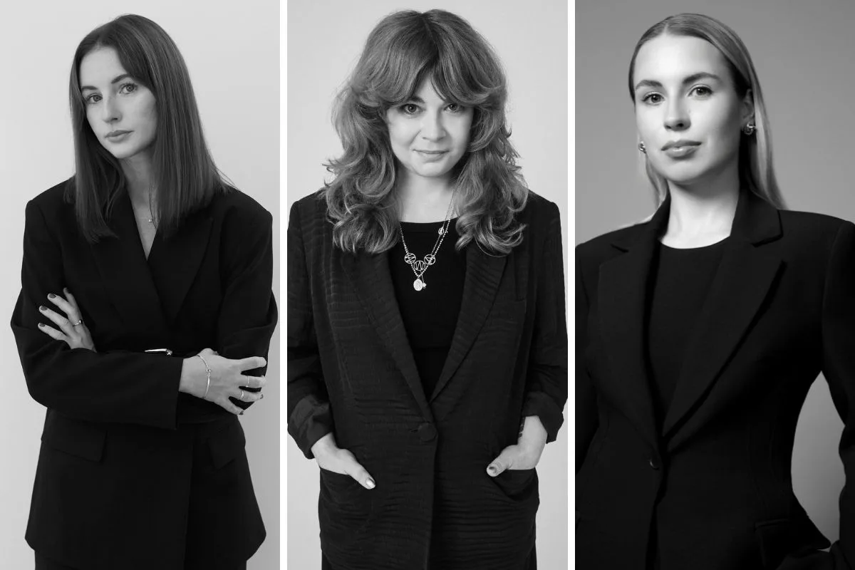 На фото: Юстина Бистрицька, Ева Кош та Магда Лесяк про модні піар-тренди 2026 року.