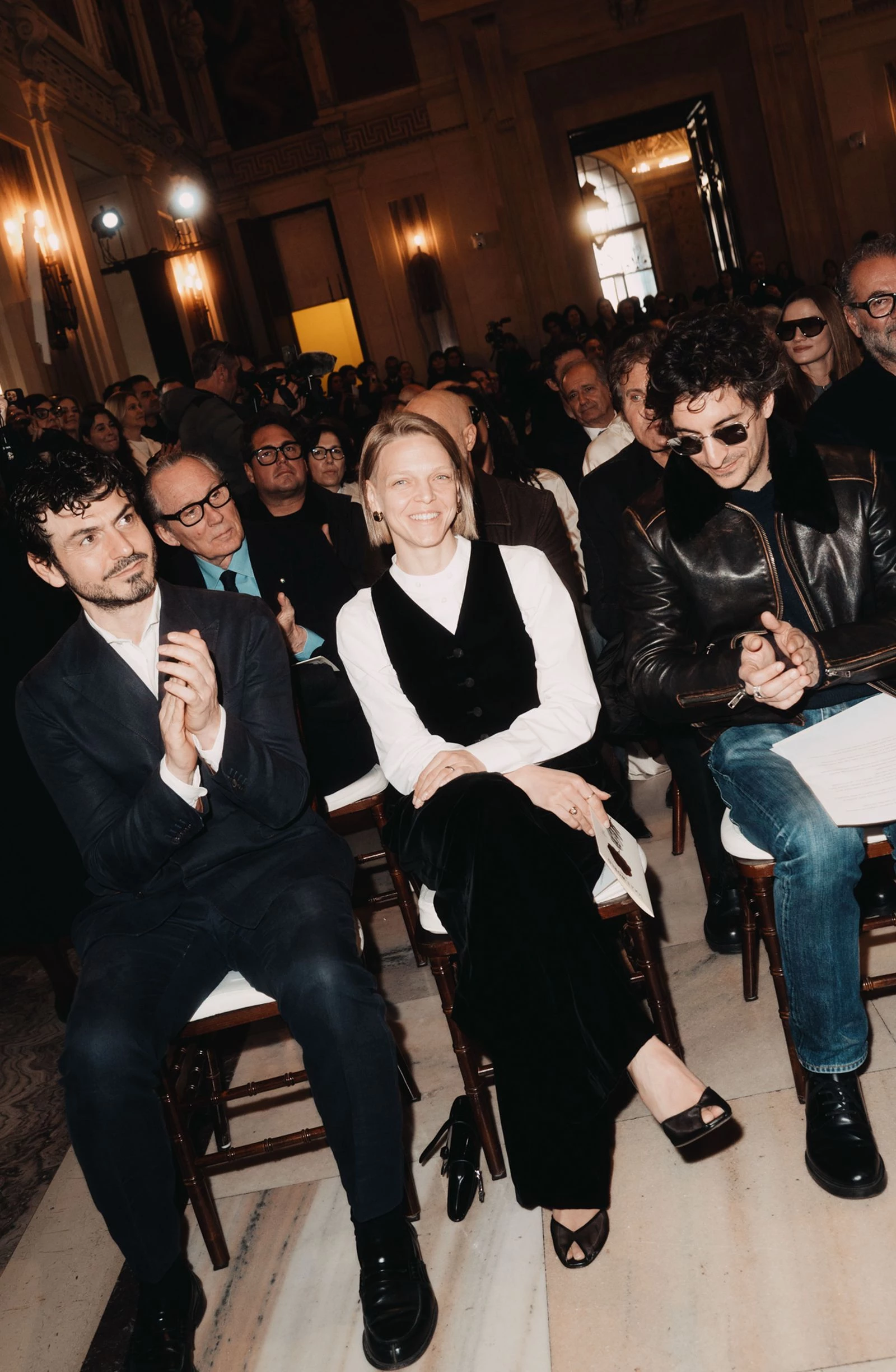 Аріанна Фонтана на пресконференції Vogue World. Photo: Lucas Possiede 3