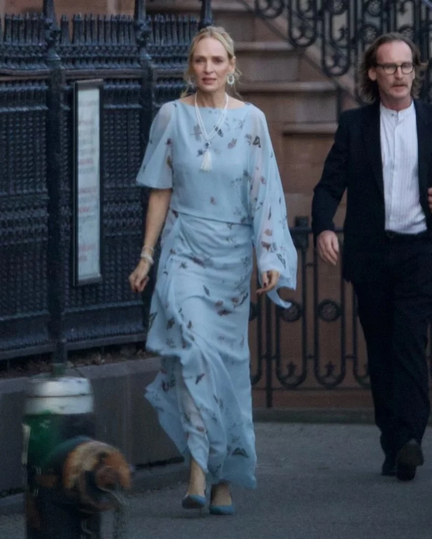 Мая Гоук, спадкоємиця Уми Турман та Ітана Гоука, одружилася.
1