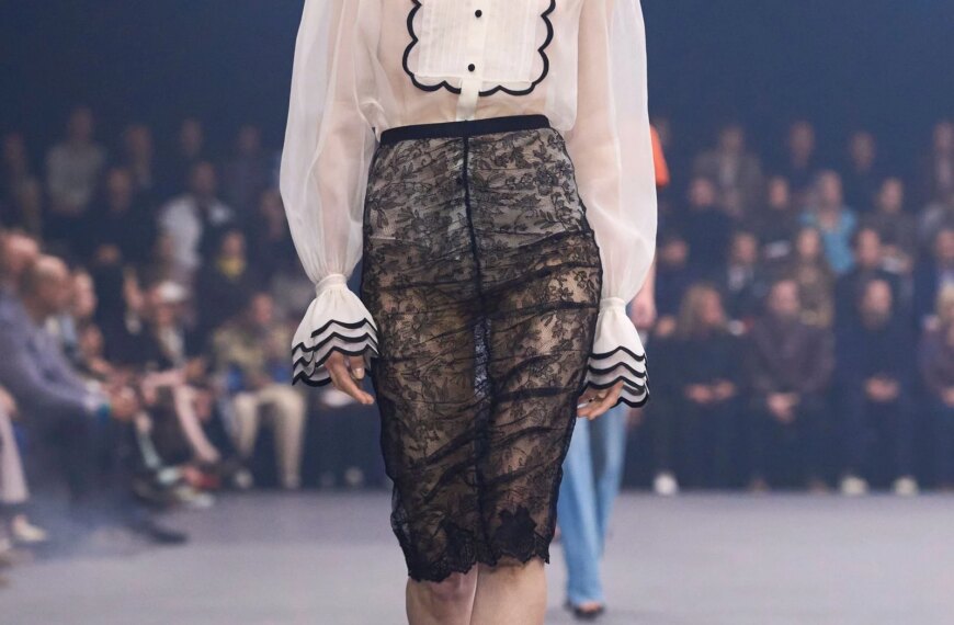 Чарівний стиль: Блузки та спідниці з мереживом — основна тенденція весни 2026