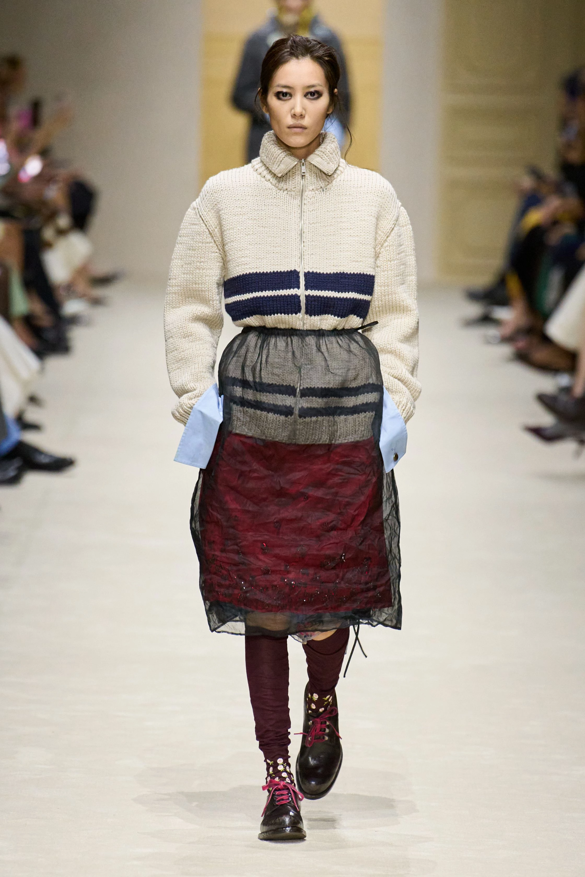 Prada: осінньо-зимова колекція 2026/2027 – 15 манекенниць, 60 луків і багатошаровість.
2