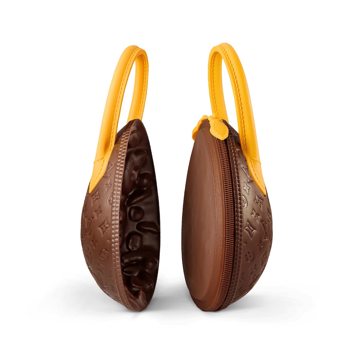 Шоколадна сумка Louis Vuitton у формі яйця на Великдень 2026 року. Розкішний десерт, натхненний модою, який поєднує дизайн сумки з кондитерською майстерністю та відповідає тренду їстівної розкоші.