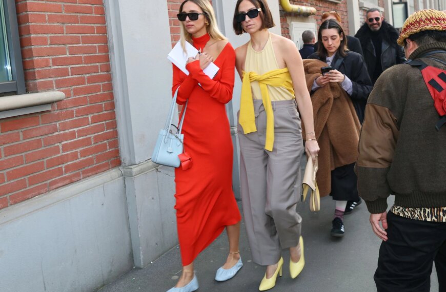 Блакитні балетки: головний тренд весни.