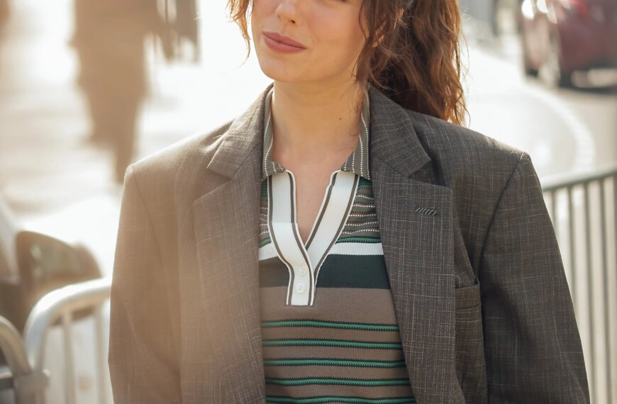 Сірий піджак: чудова заміна стандартному чорному блейзеру.