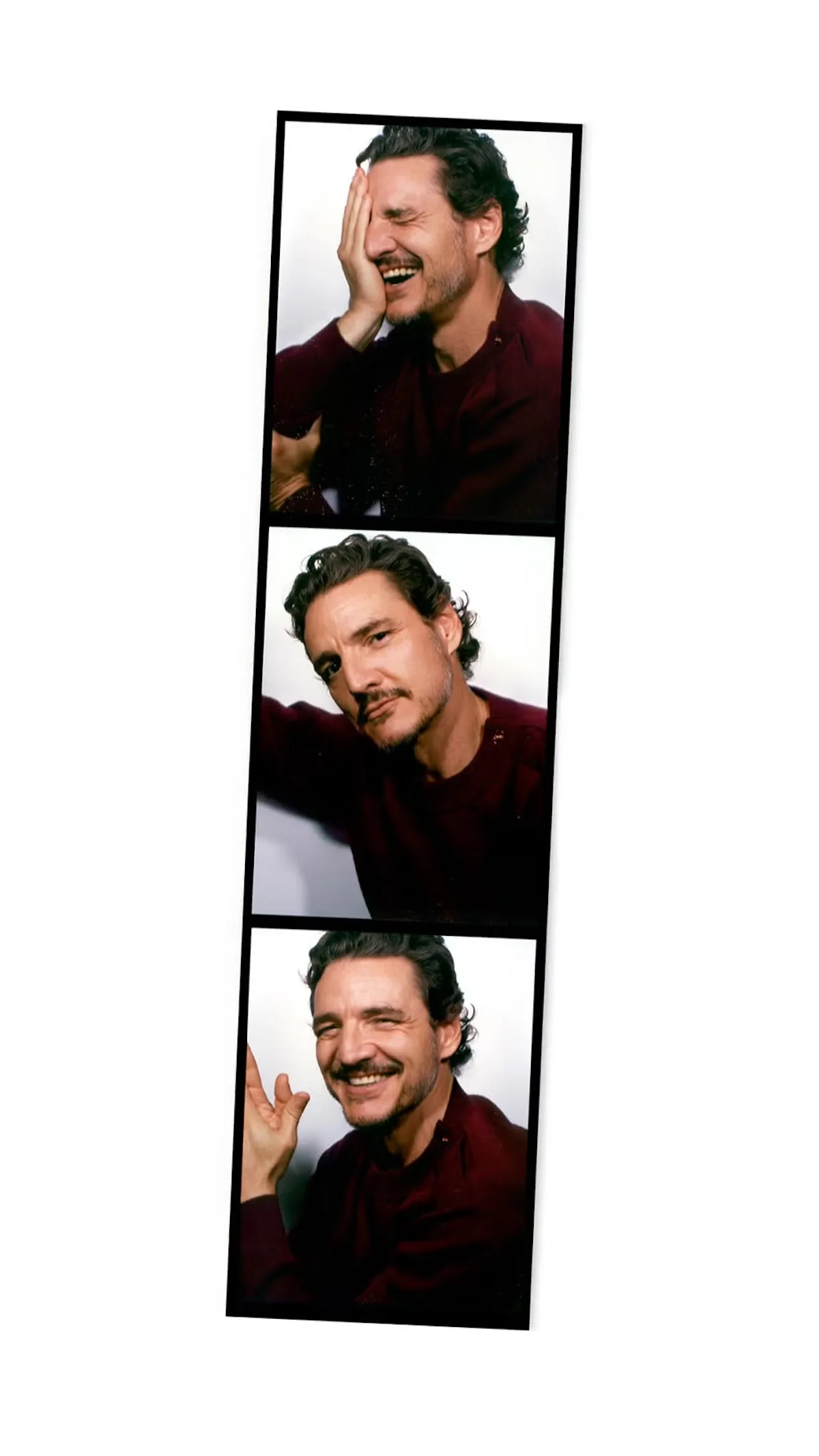 Педро Паскаль, сфотографований для Chanel у невимушених, емоційних знімках, демонструє природний стиль та харизму, що відповідають сучасному іміджу бренду. Фотографія підкреслює його роль нового амбасадора Chanel.