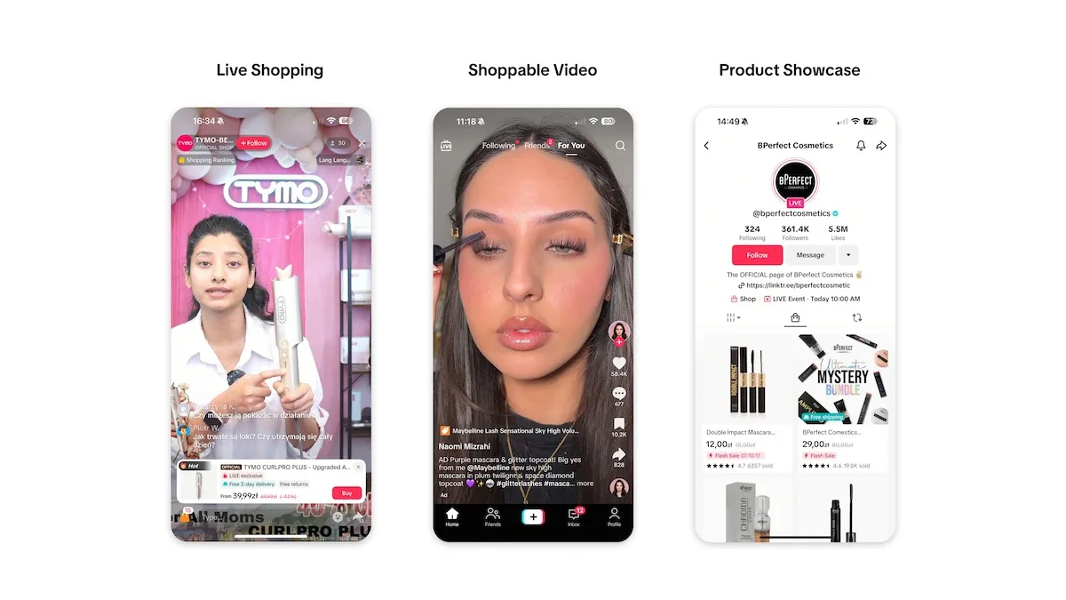 TikTok Shop у Польщі поєднуватиме прямі трансляції, короткі відео та покупки в додатку. Платформа зосереджена на моделі соціальної комерції, де користувачі можуть купувати товари, переглядаючи контент від творців та брендів.
