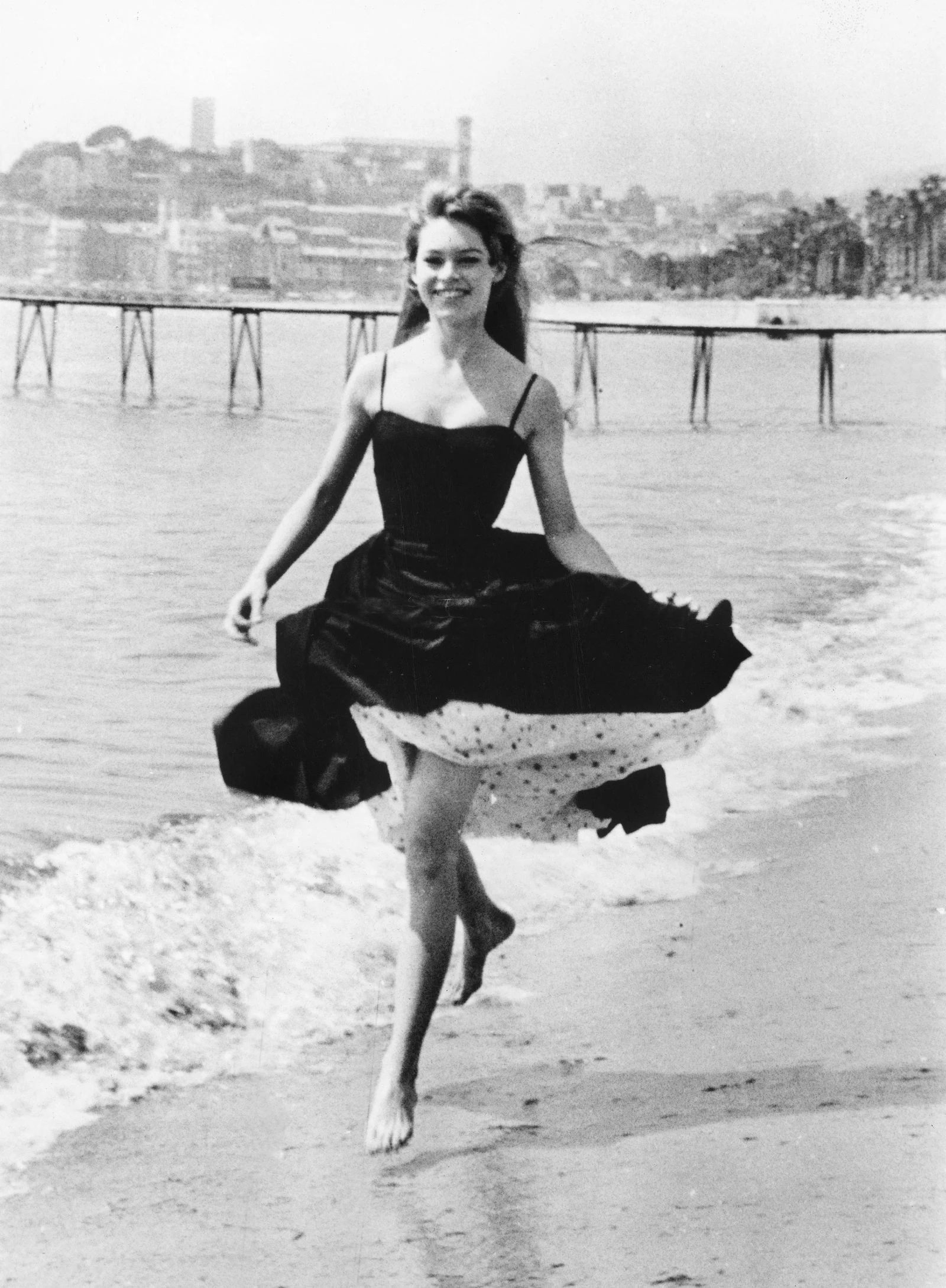 Бріджит Бардо в Каннах у 1956 році. Getty images0