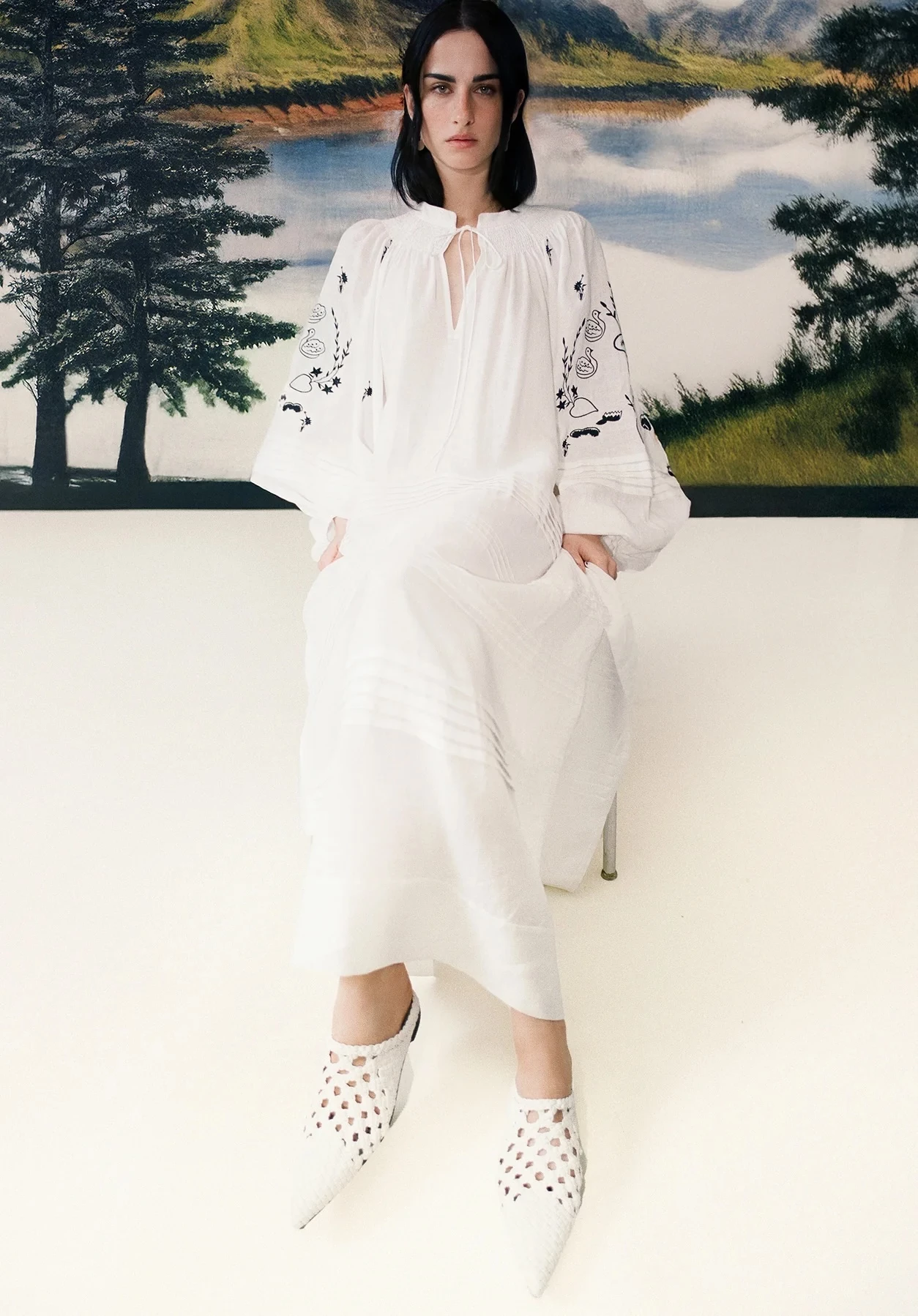 Ukrainian Craft: Exquisite Embroidered Shirts by Local Artists
1