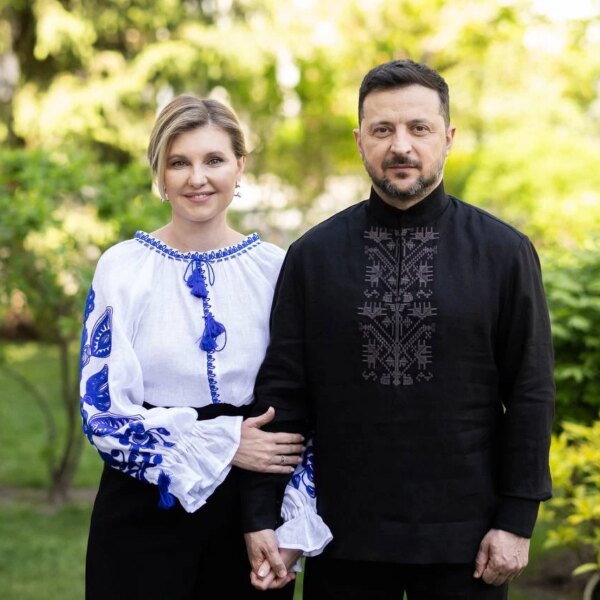 Володимир та Олена Зеленські приєдналися до привітань українців з Днем вишиванки.