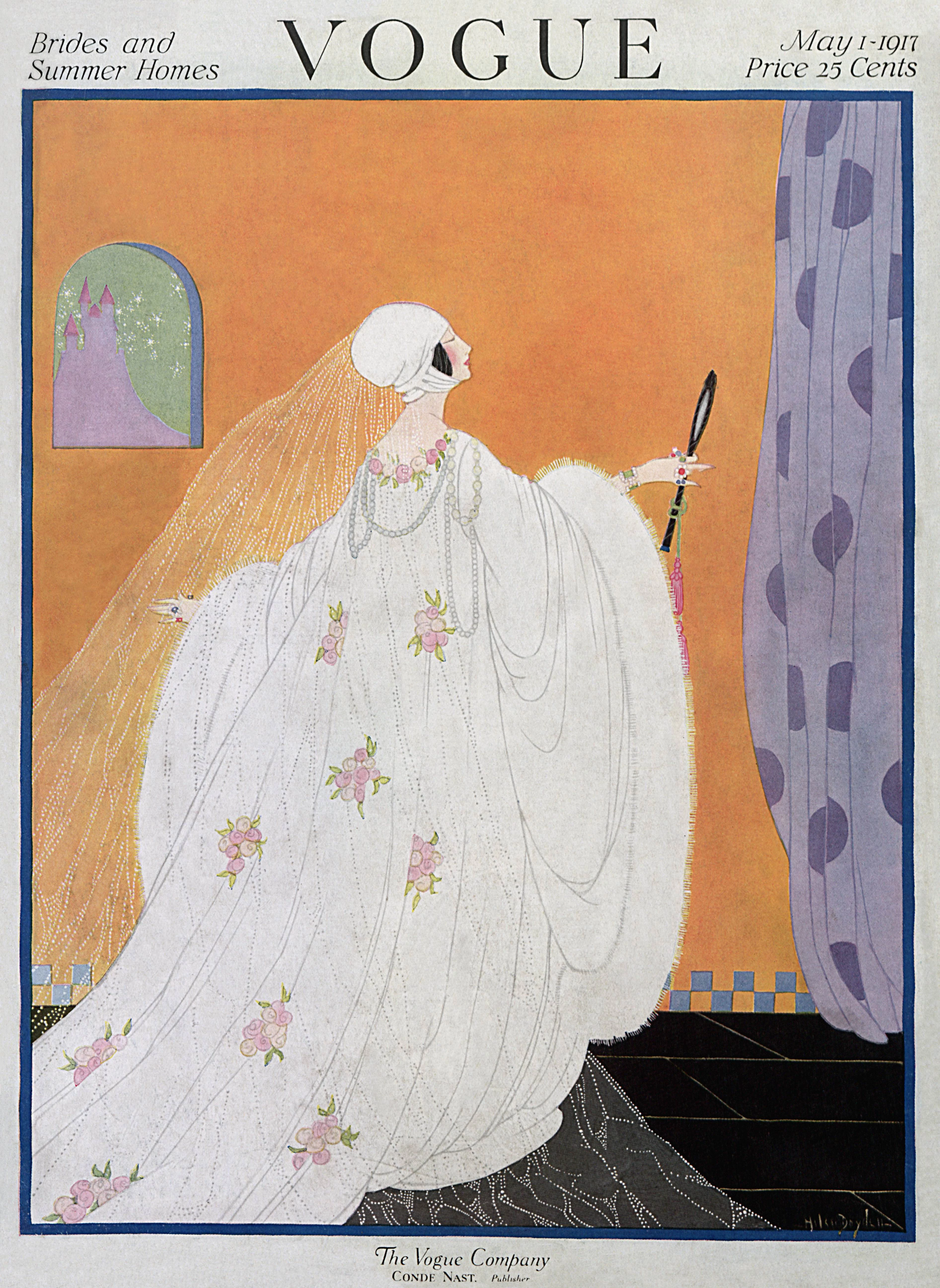 Обкладинка Vogue, травень 1917. Ілюстрація: Helen Dryden/Conde Nast via Getty Images21