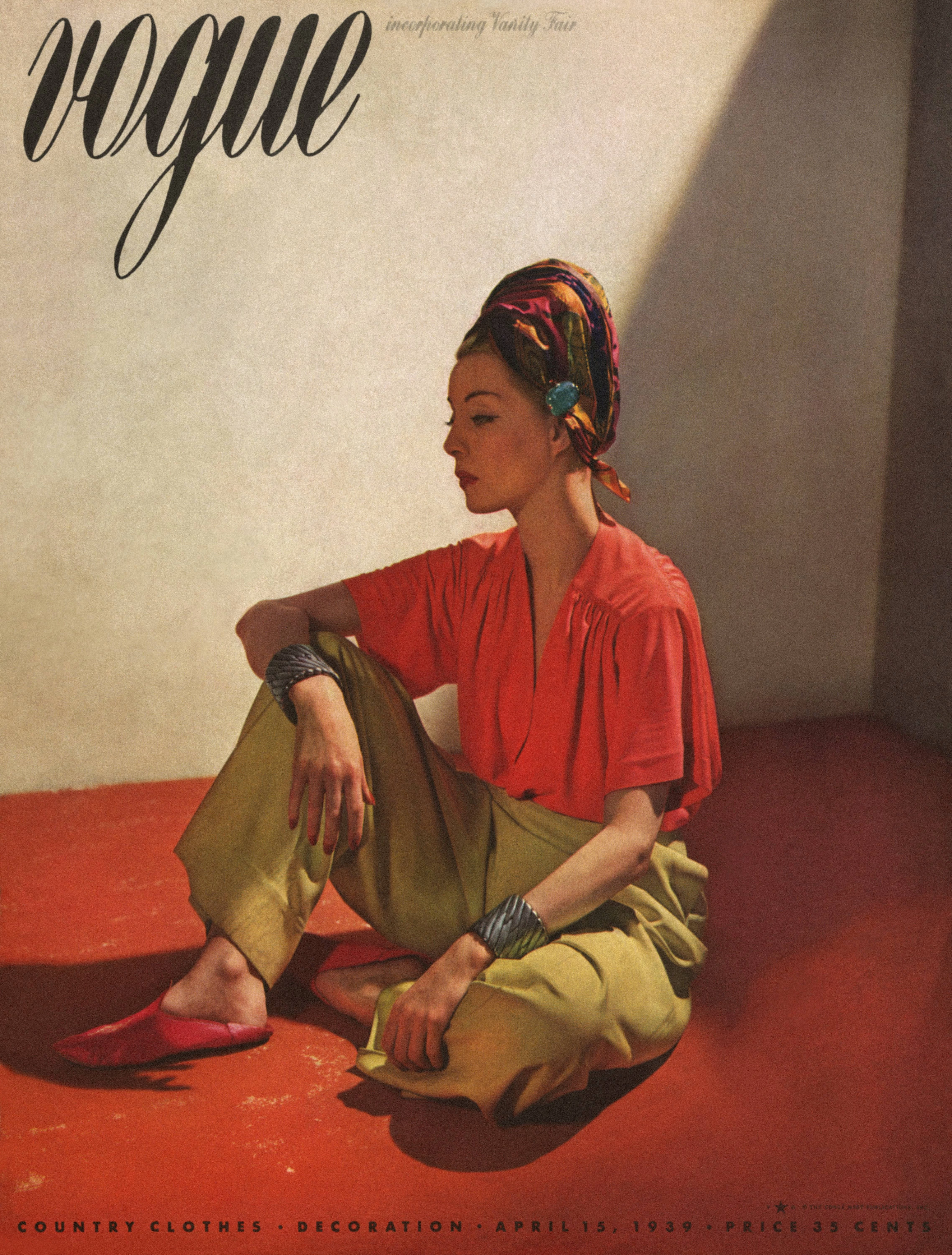 Обкладинка Vogue, квітень 1939. Фото: Horst P. Horst/Conde Nast via Getty Images24