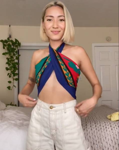 15 стильних та простих способів зав’язати хустку, схвалених TikTok