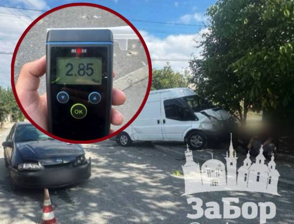 П’яний запоріжанин на швидкості понад 2.5 проміле врізався в дорожній знак