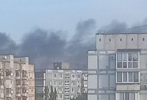 Російські дрони спричинили пожежі в Запоріжжі
