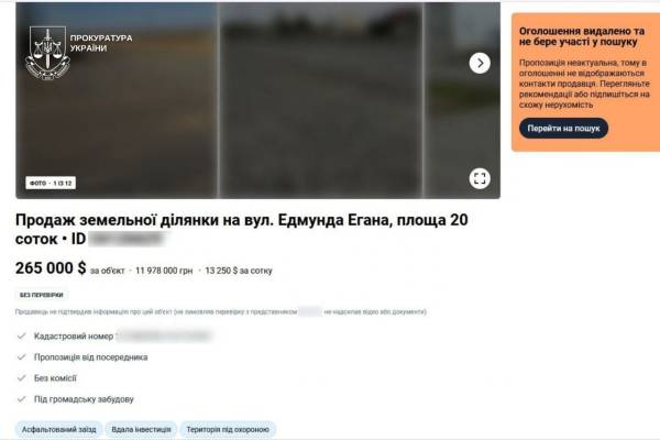 Прокуратура викрила схему продажу землі біля траси Київ — Чоп за понад&hellip;